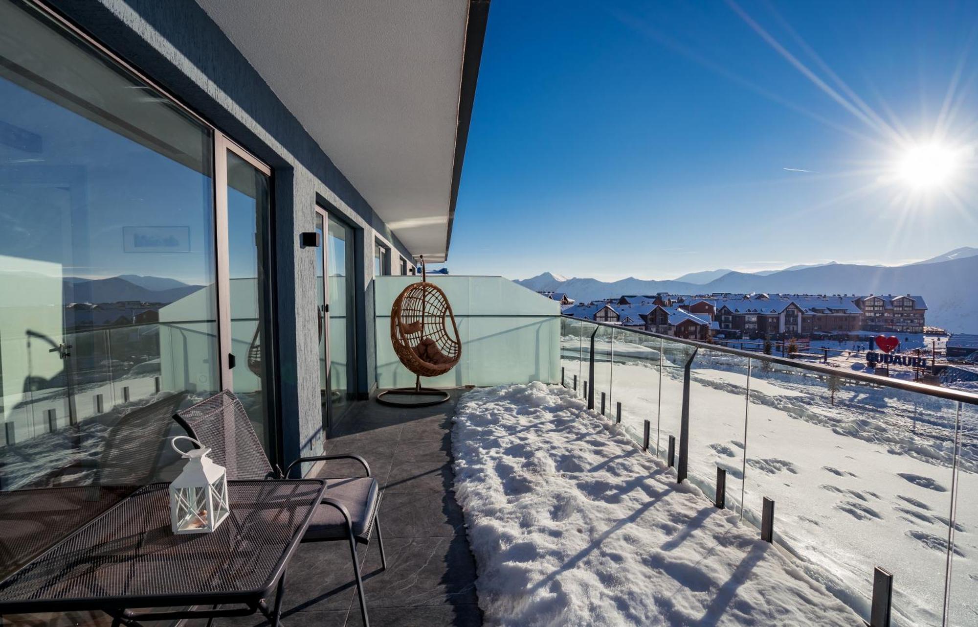 New Gudauri Apartments In Atrium Esterno foto