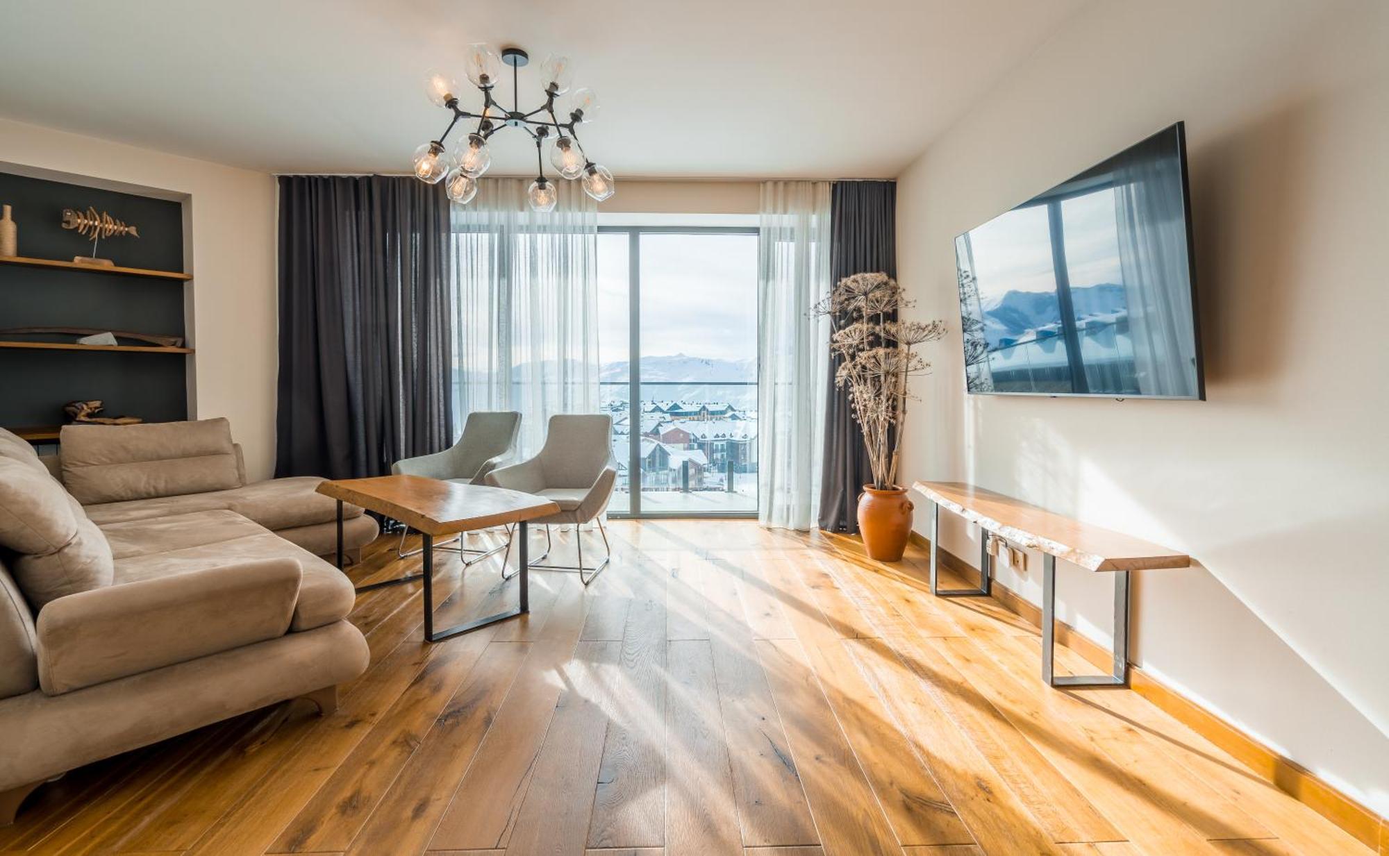 New Gudauri Apartments In Atrium Esterno foto